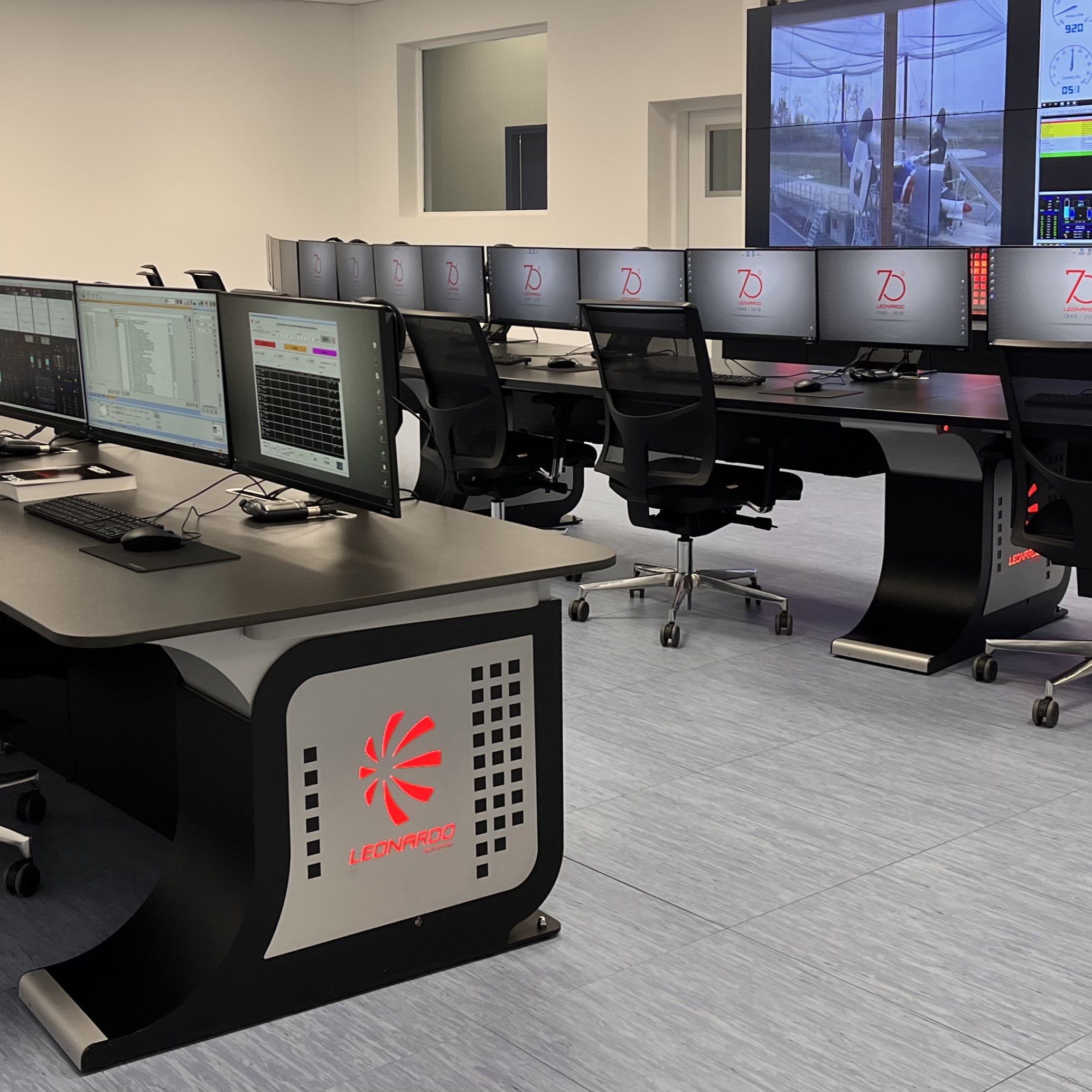 Leonardo Helicopters, two new telemetry rooms furnished by Bosco